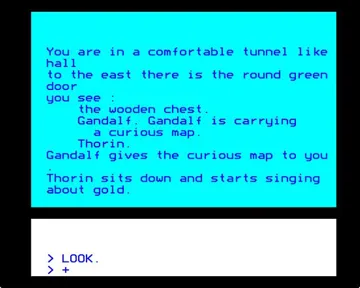 Hobbit (19xx)(-)[HOBBIT] screen shot game playing